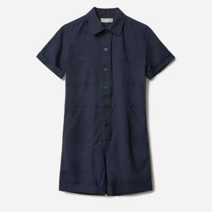 Everlane Cotton Weave Romper